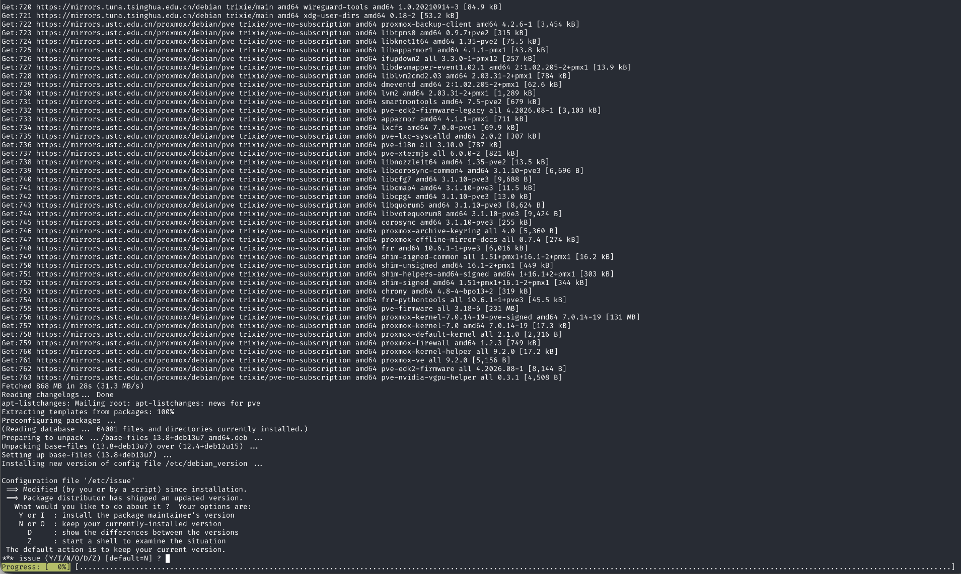 select configuration file